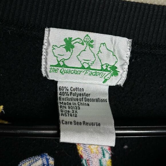 VTG Western Cowboy Boots “Keep Up Your Heels” Pullover - Picture 6 of 7